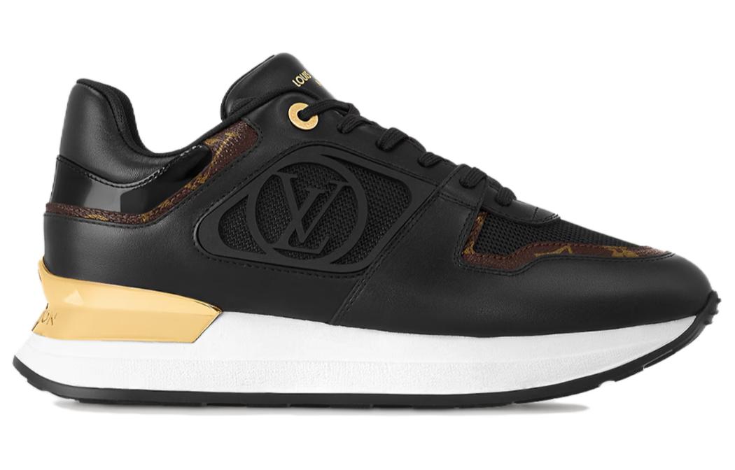 LOUIS VUITTON Run Away Low-Top Casual Shoes Women's Black