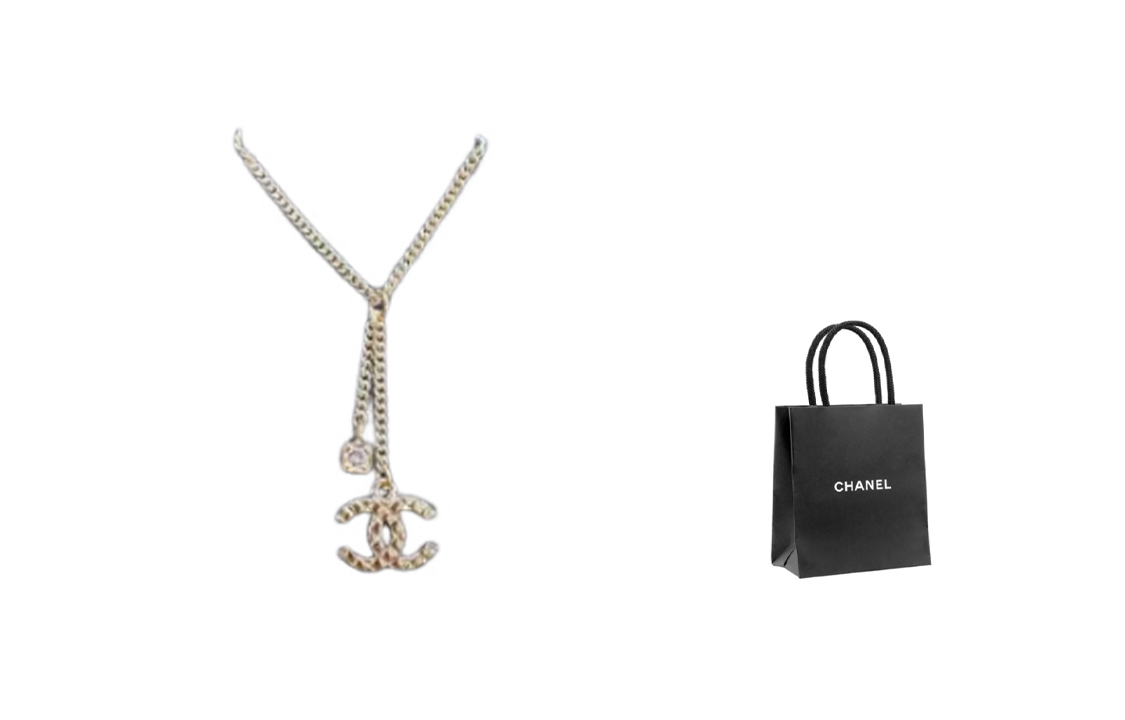 CHANEL Metal Necklaces Women's Gold