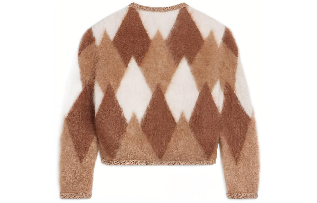 CELINE FW22 Cardigan Coats Women's Brown