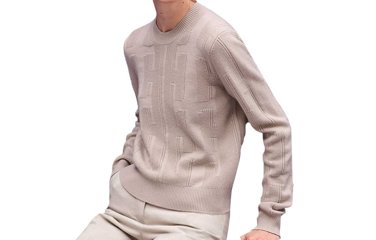 HERMES Knitwear Women's Greige