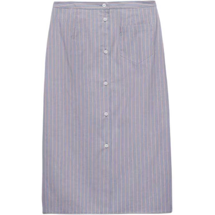 PRADA Casual Long Skirts Women's Blue