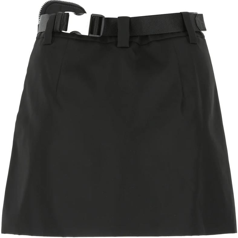 PRADA Casual Short Skirts Women's Black