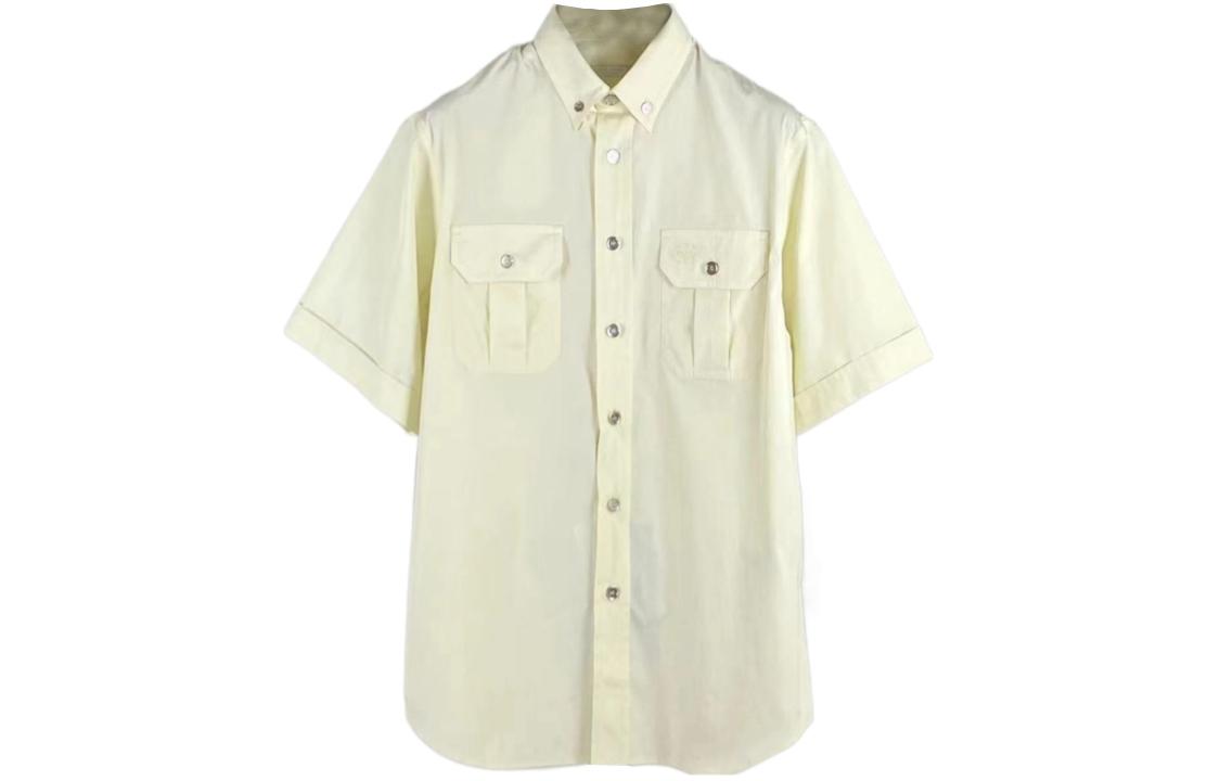 PRADA Shirts Men Yellow