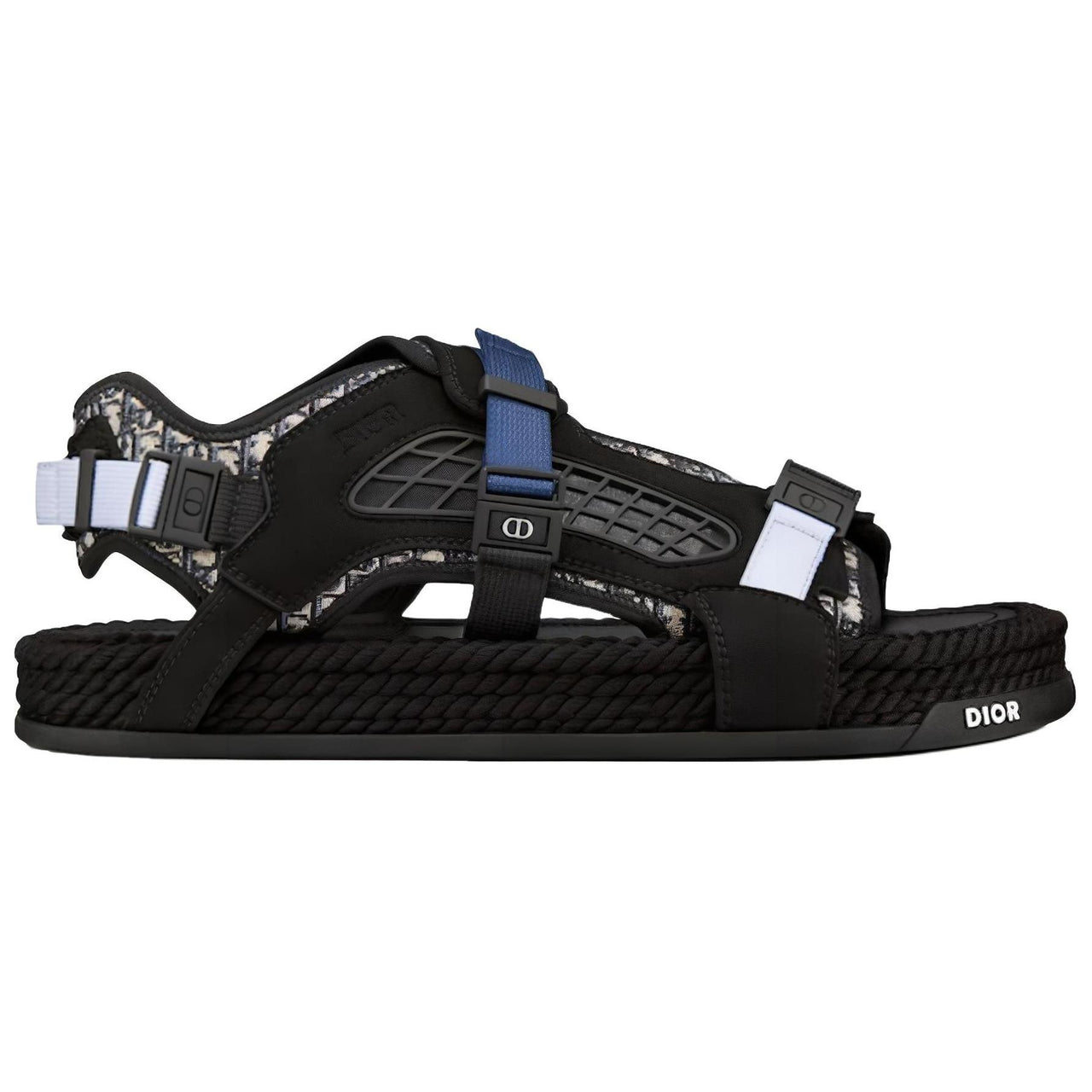 DIOR Atlas Sandal Black Suede