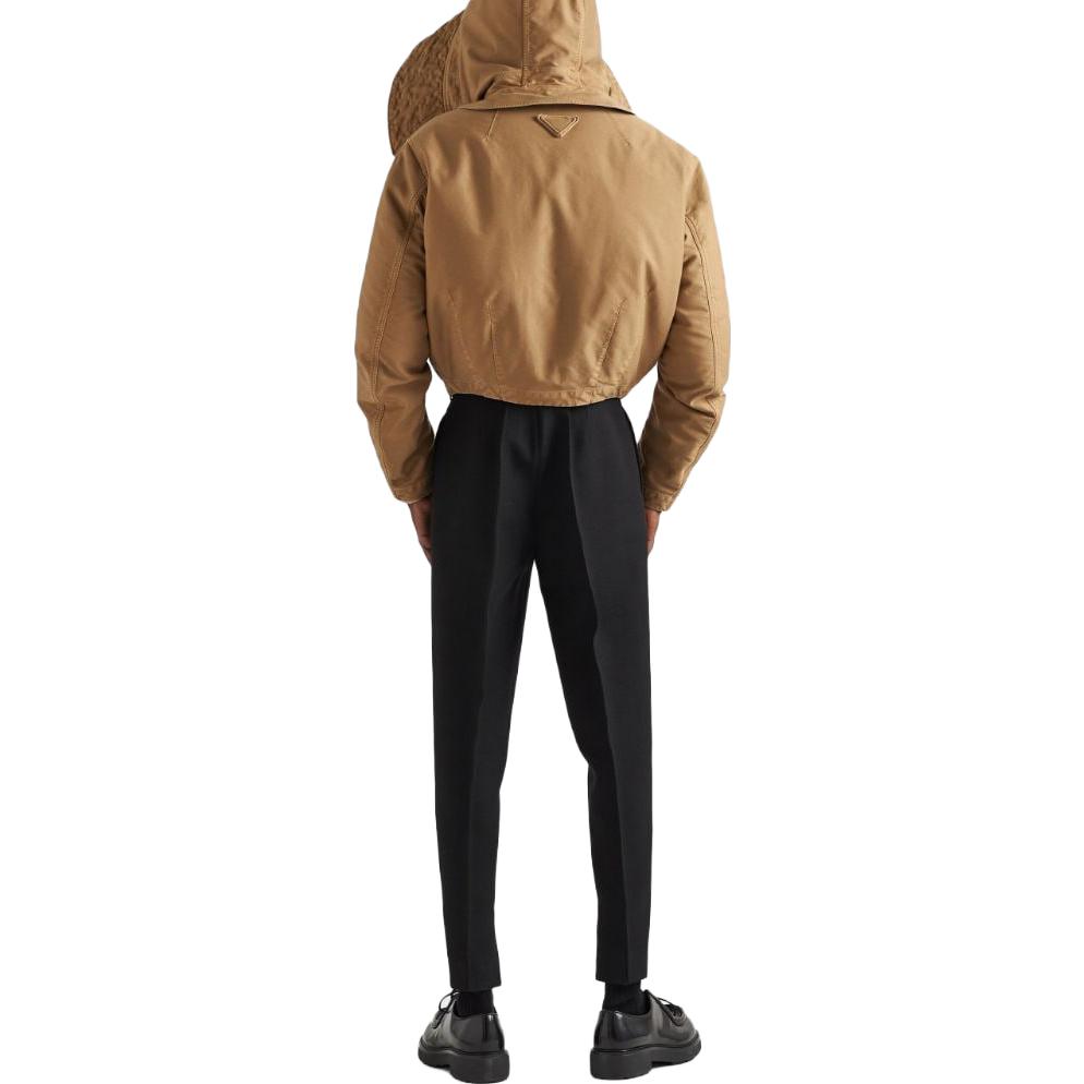 PRADA Jackets Men Brown