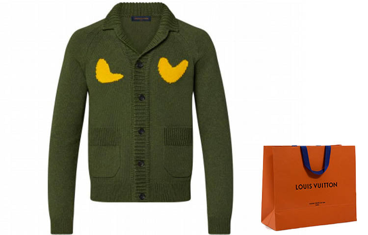 LOUIS VUITTON X Nigo Sophisticated Tiger Cardigan