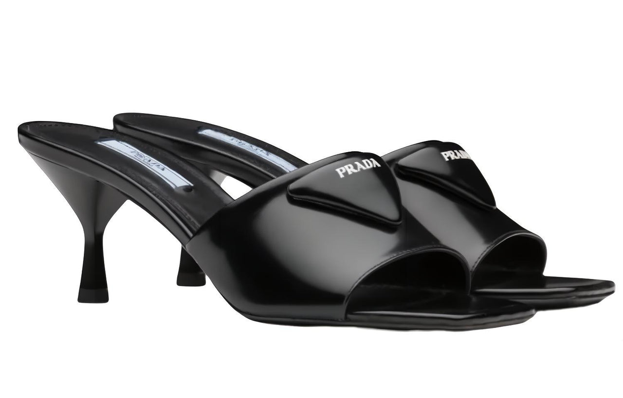 PRADA Stylish Sandal 6.5cm Women's Black