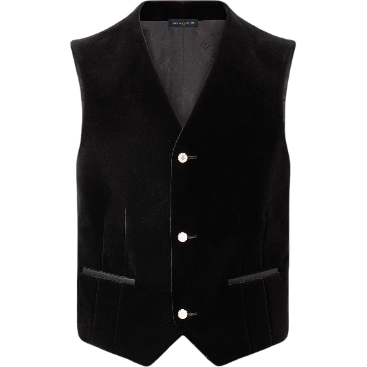 LOUIS VUITTON VeLOUIS VUITTONet Tuxedo Gilet