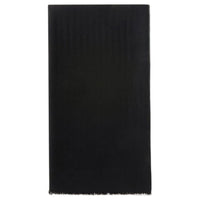 Loro Piana Cashmere Knit Scarves Women's Black
