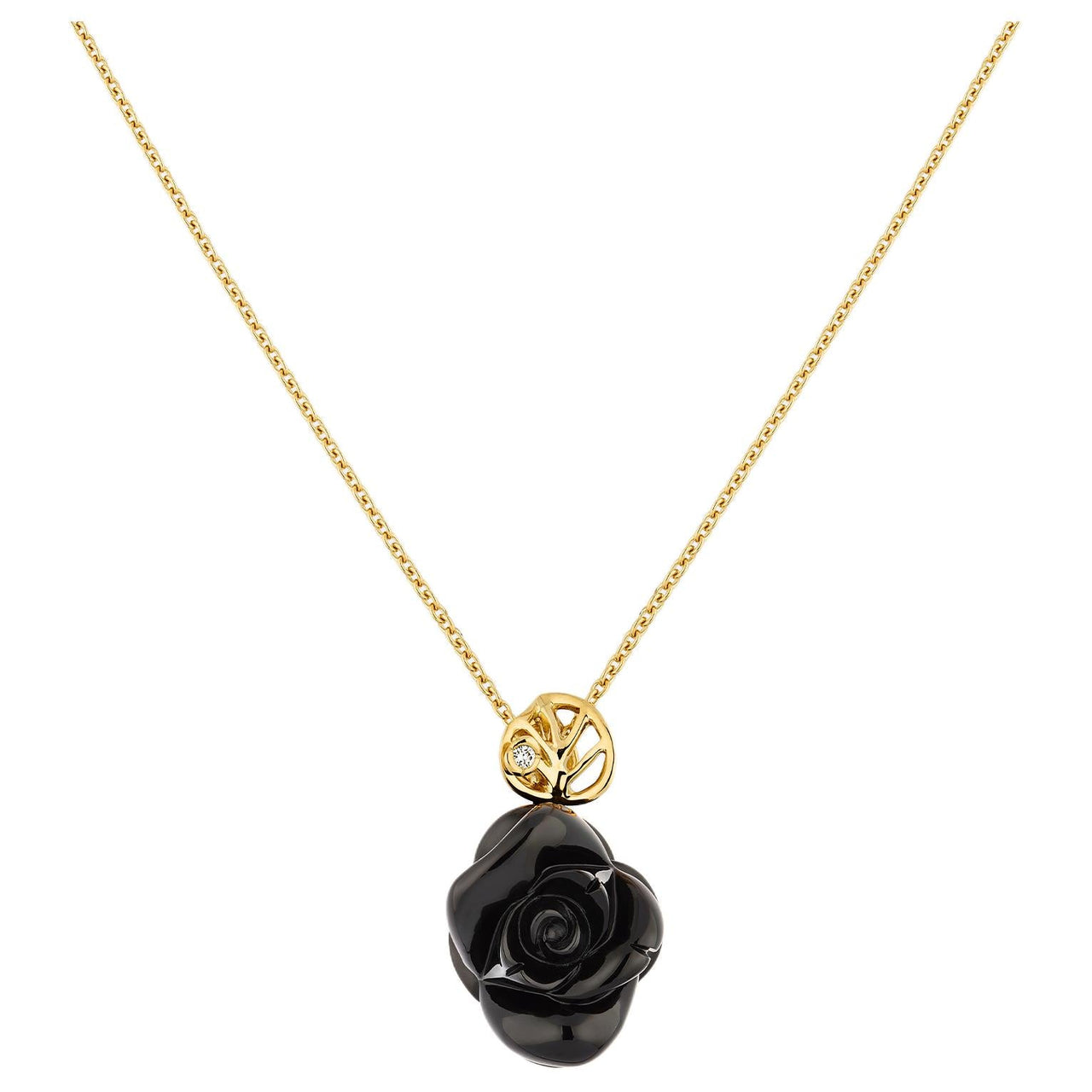 DIOR 18K Gold Necklaces Women's Gold