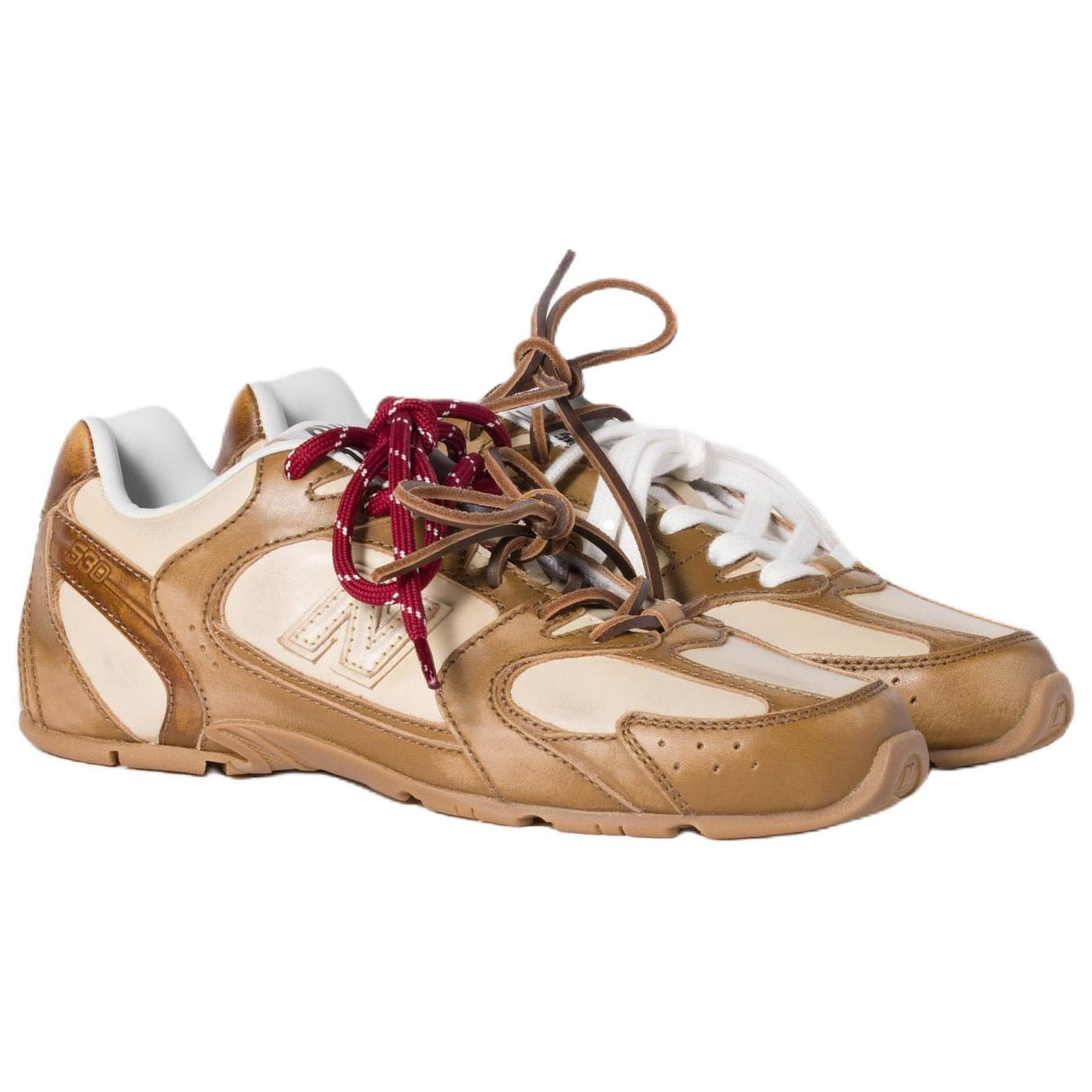 New Balance x MIU MIU NB 530 SL Low Top Casual Shoes Women's Cinnamon