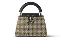 LOUIS VUITTON Capucines Cow Leather Shoulder Bag Crossbody Bag Handbag Mini Women's Gold