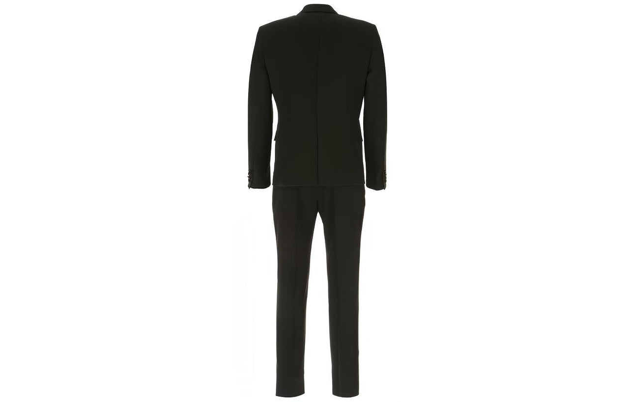 SAINT LAURENT Silk trimmed Suit