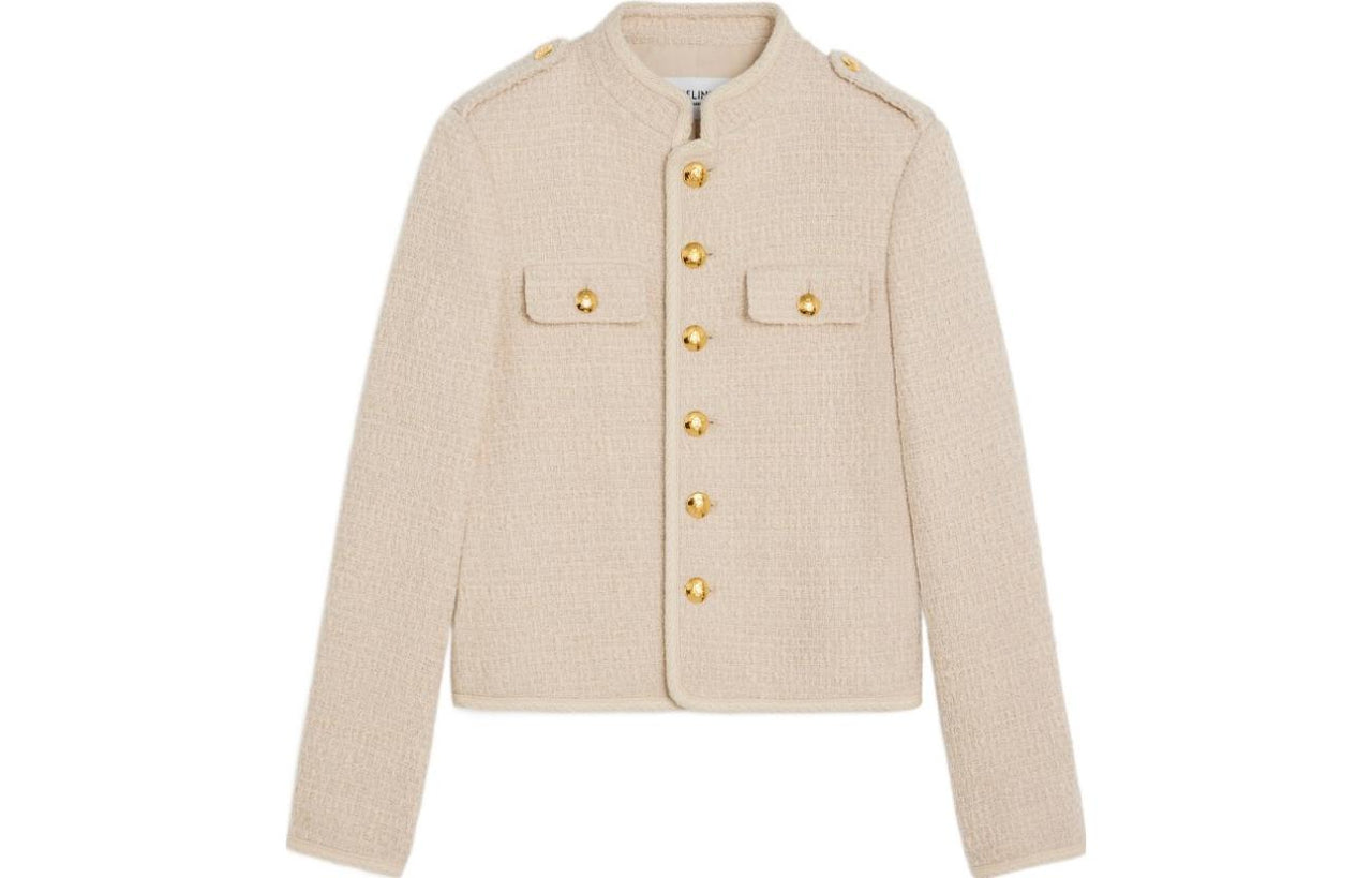 CELINE FW23 Jackets Coats Women's Beige