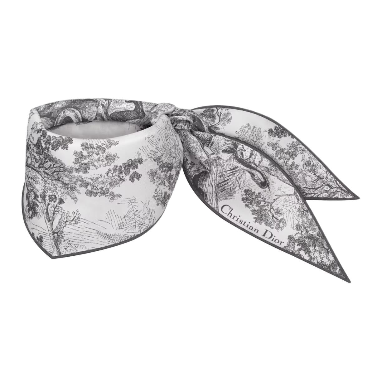 DIOR Silk Scarves Women's