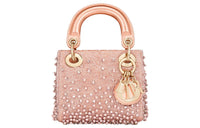 DIOR Lady Dior Beaded Embroidery Daisie Bag Shoulder Bag Crossbody Bag Handbag Extra Mini Women's Rouge Pink