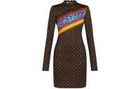 LOUIS VUITTON New Quarterly Products Of LV Long-Sleeved Dresses Women's Multicolor
