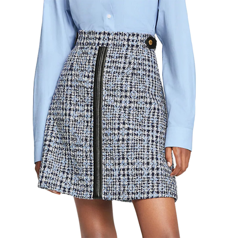 LOUIS VUITTON Casual Long Skirt Women's Blue