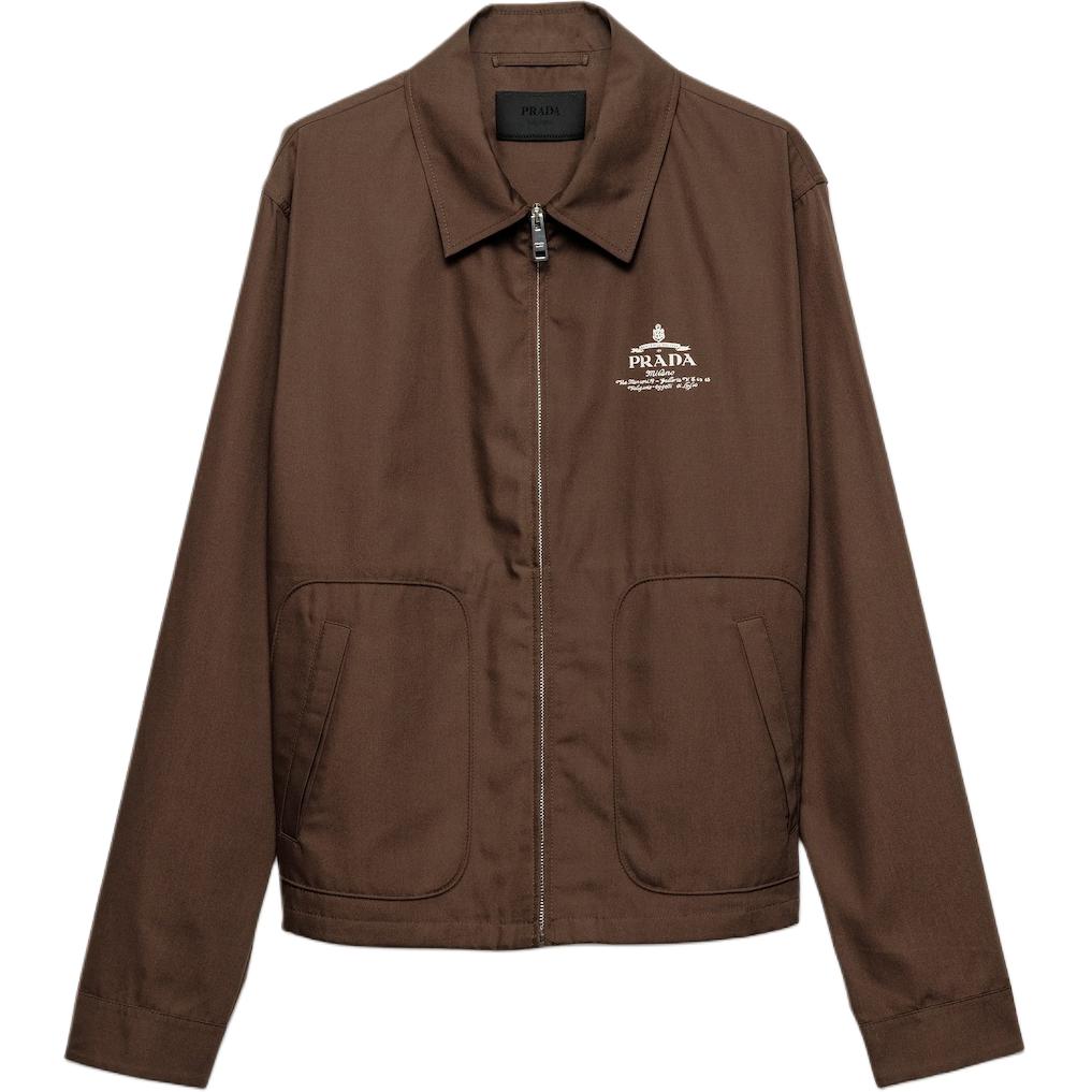 PRADA Jackets & Coats Men's Brown