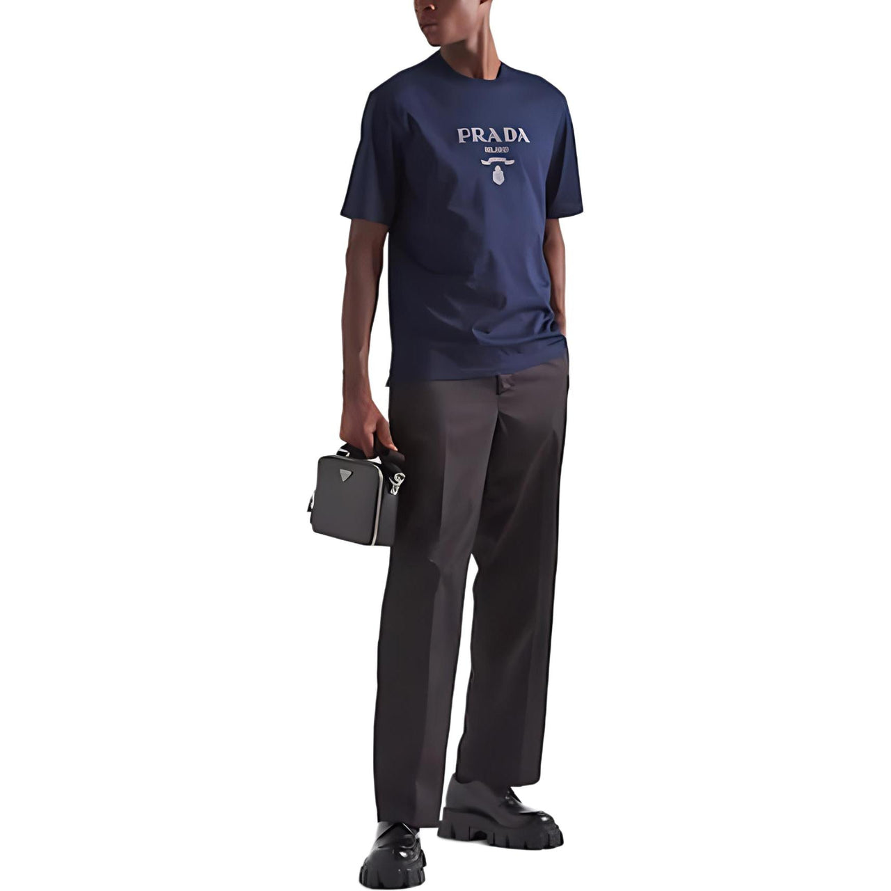 PRADA T Shirt Men's Marine Blue