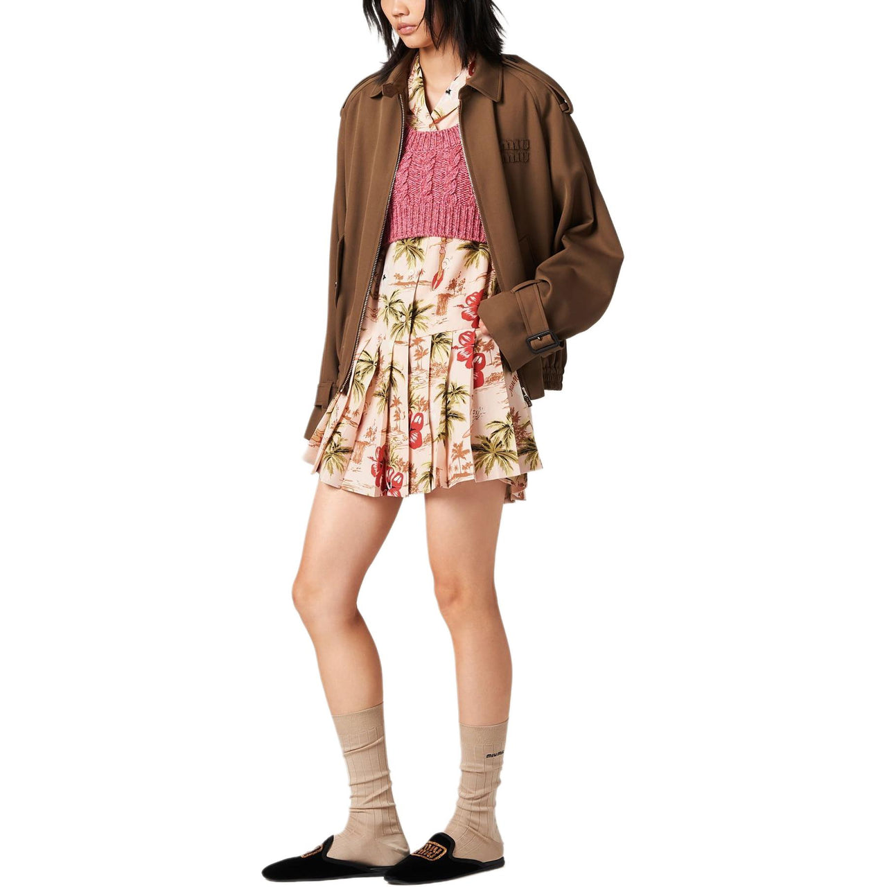 MIU MIU SS24 Knitwear Women's Pink
