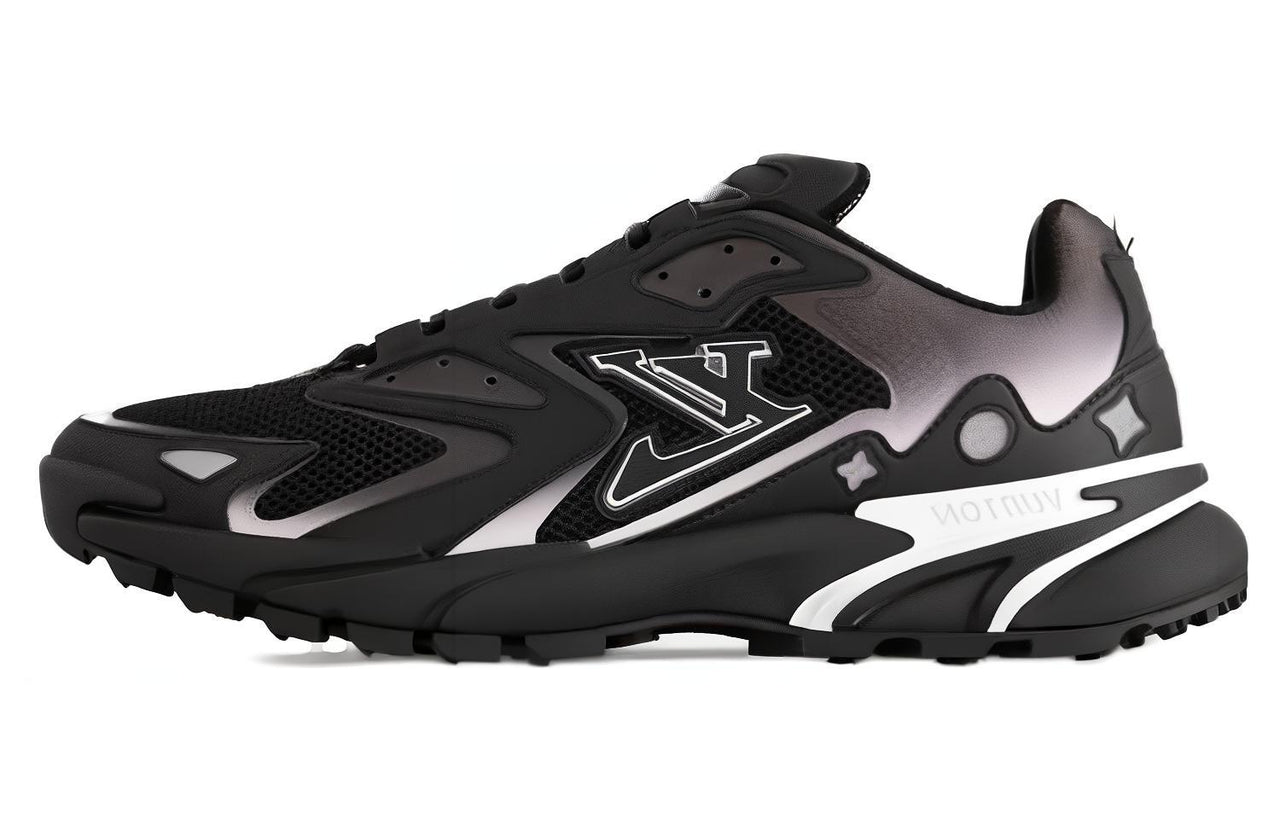 LOUIS VUITTON Runner Tatic Low-Top Casual Shoes Men's Black