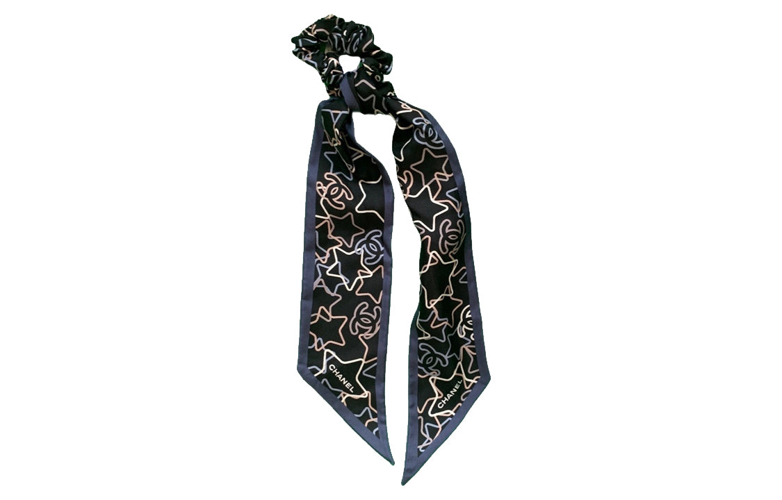 CHANEL Hair Bands Women's Black