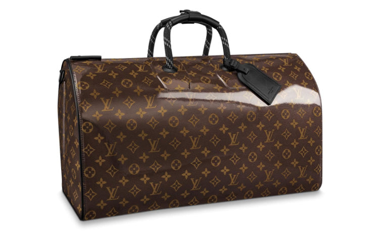 LOUIS VUITTON Keepall Bandouliere Monogram Glaze 50 Brown