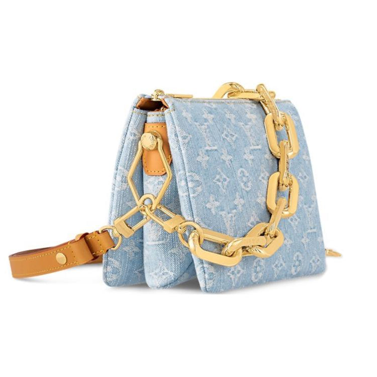LOUIS VUITTON Coussin BB Sky Blue Denim