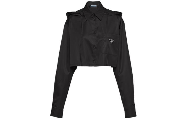 PRADA Crop Tops Women's Black