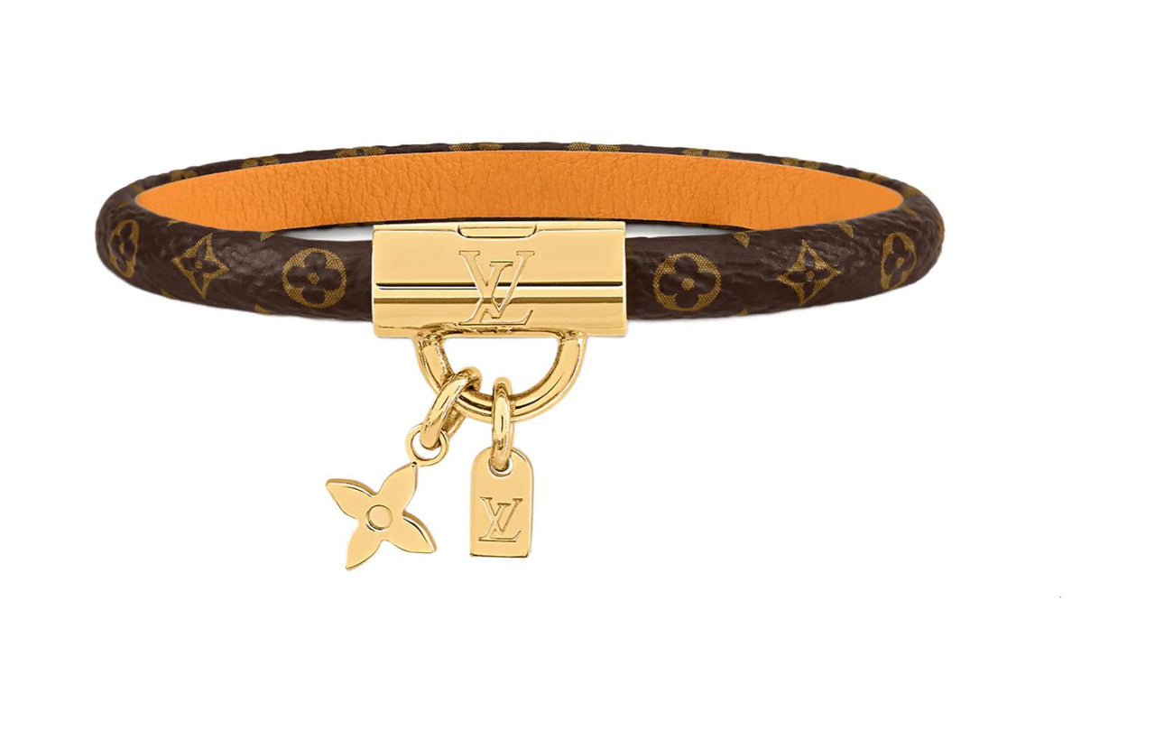 LOUIS VUITTON Canvas Metal Bangles Unisex
