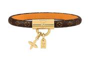 LOUIS VUITTON Canvas Metal Bangles Unisex