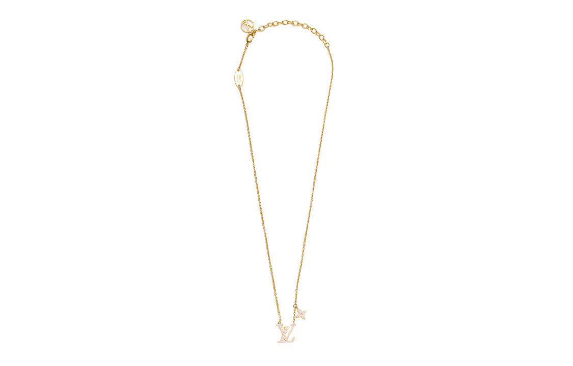 LOUIS VUITTON M02147 Lv Iconic Enamel Necklace