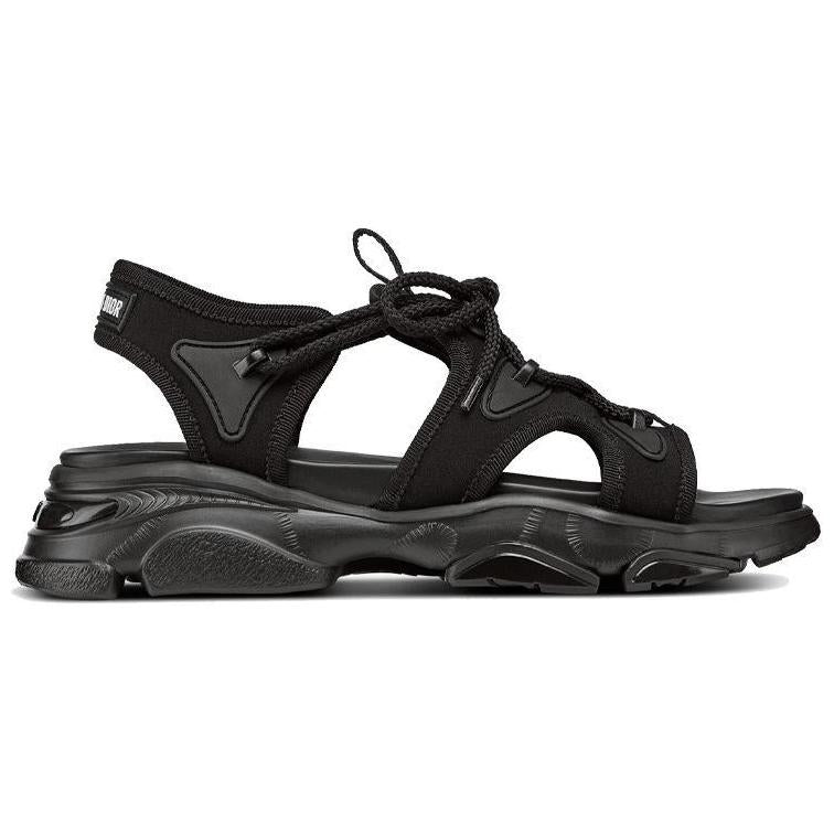 DIOR Women's D-Connect Sandal 'Black'