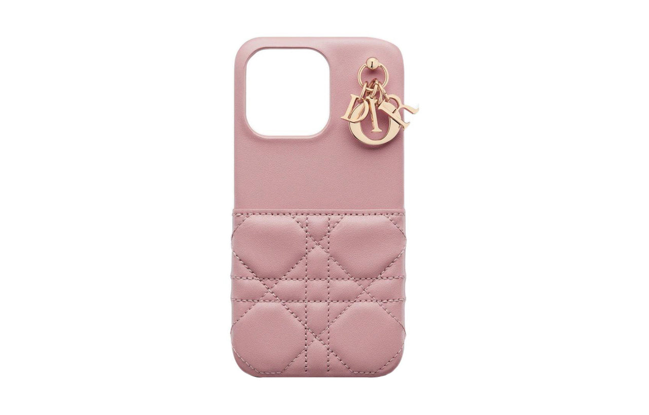 DIOR Leather Material Brand Pendant Phone Cases Available For IPhone 13 Pro