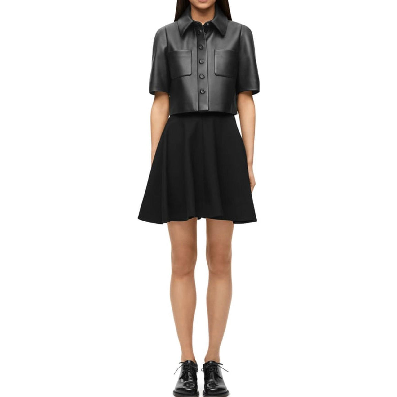 LOEWE Casual Short Skirts Women's Black