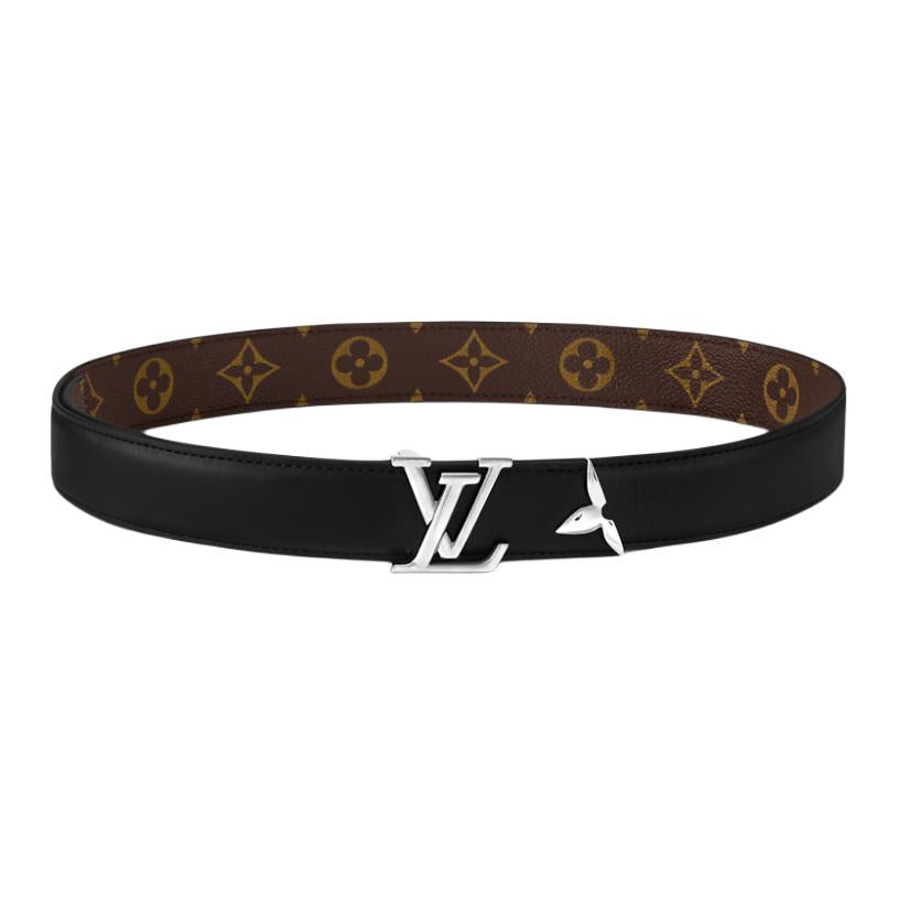LOUIS VUITTON Pretty Lv 30mm Reversible Belt