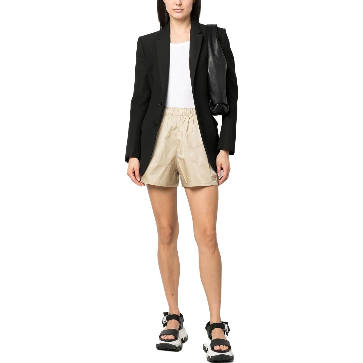 PRADA Sports Shorts Women's Khaki