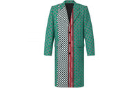 LOUIS VUITTON New Quarterly Products Of LV Coats Men Gray Green