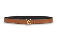 LOUIS VUITTON Brand Logo Smooth Buckle Unisex Width: 3cm