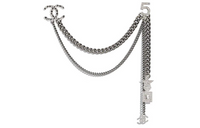 CHANEL Brooches Women's Silver
