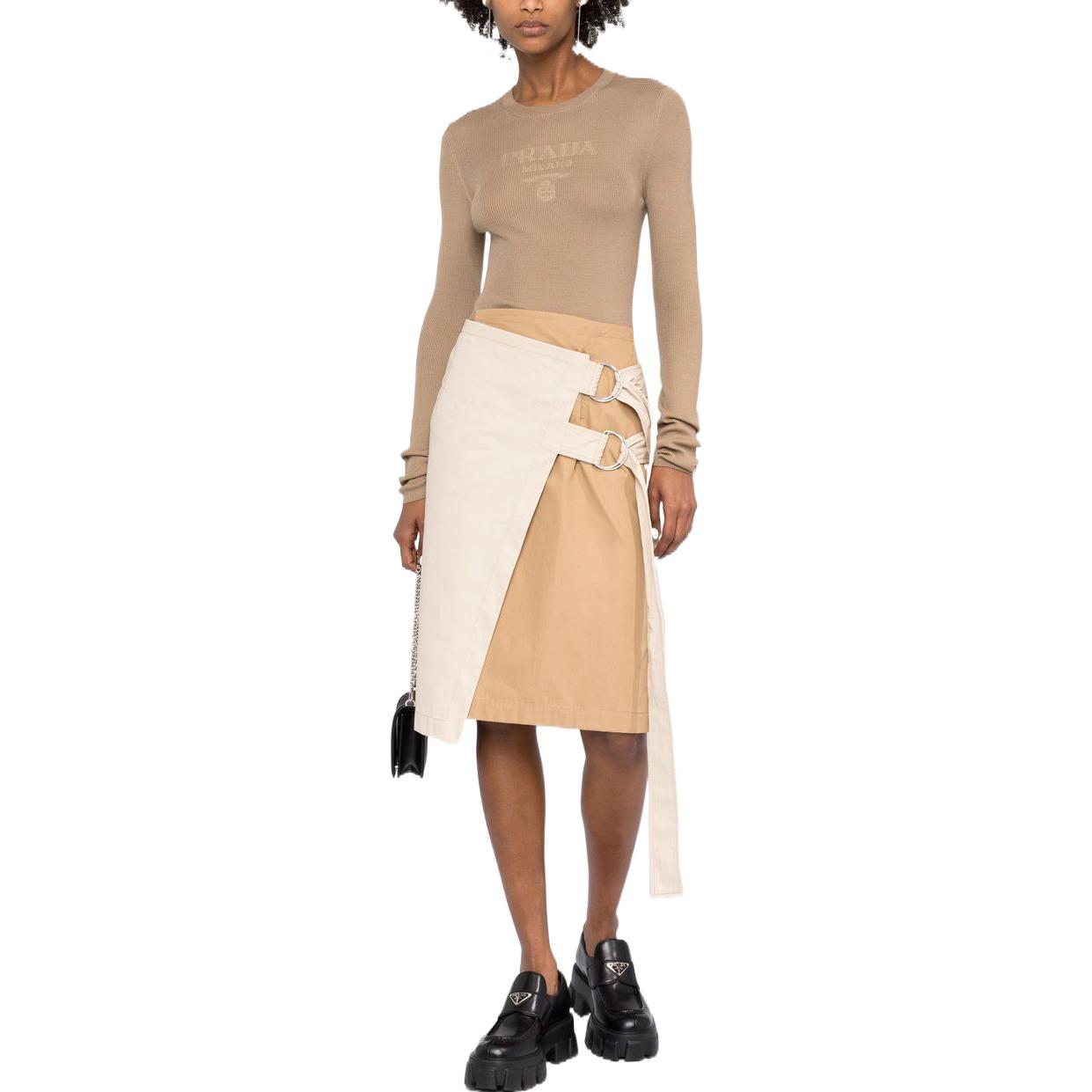 PRADA FW22 Sweater Women's Brown
