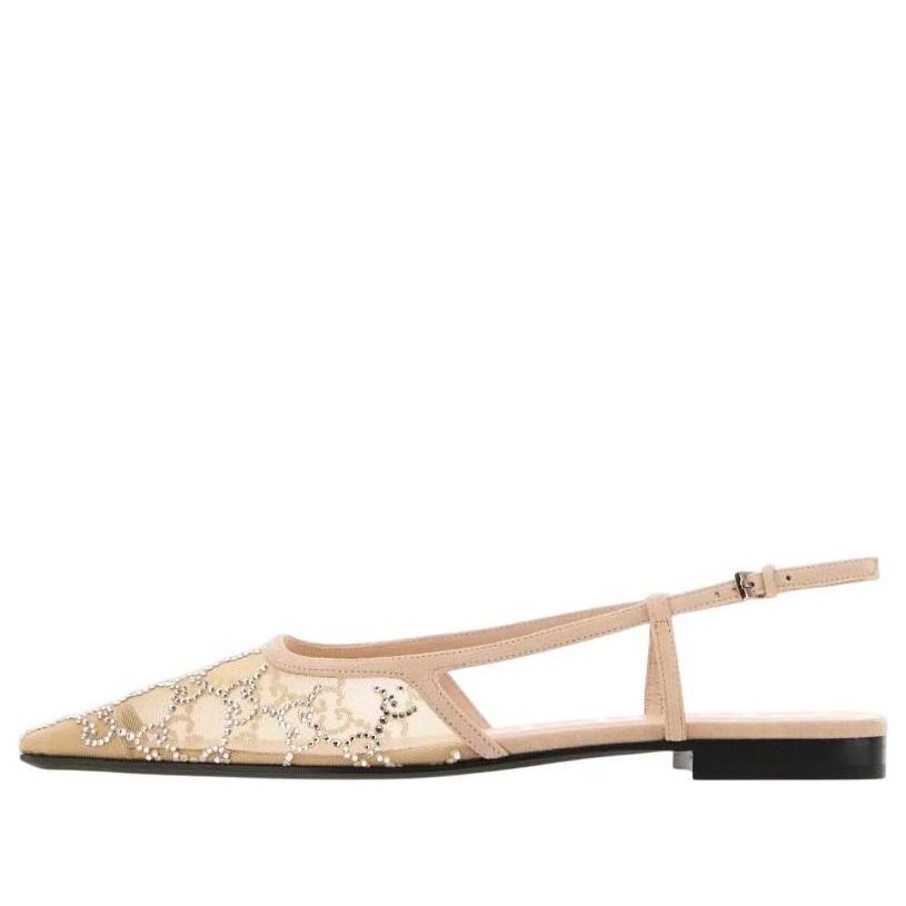 (WMNS) Gucci GG Slingback Ballet Flat 'Rose Beige' 762374-F13A0-9960