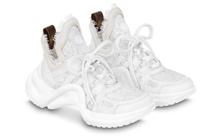 LOUIS VUITTON Archlight 1.0 Sneakers 'White Lace' Women's