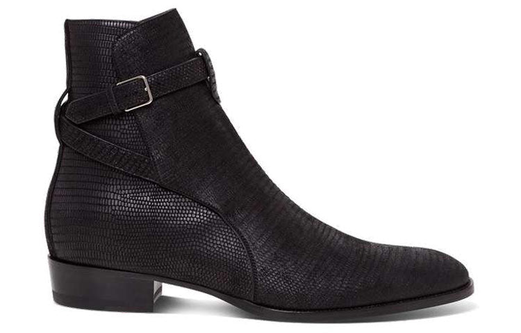 SAINT LAURENT Wyatt Ankle Boots