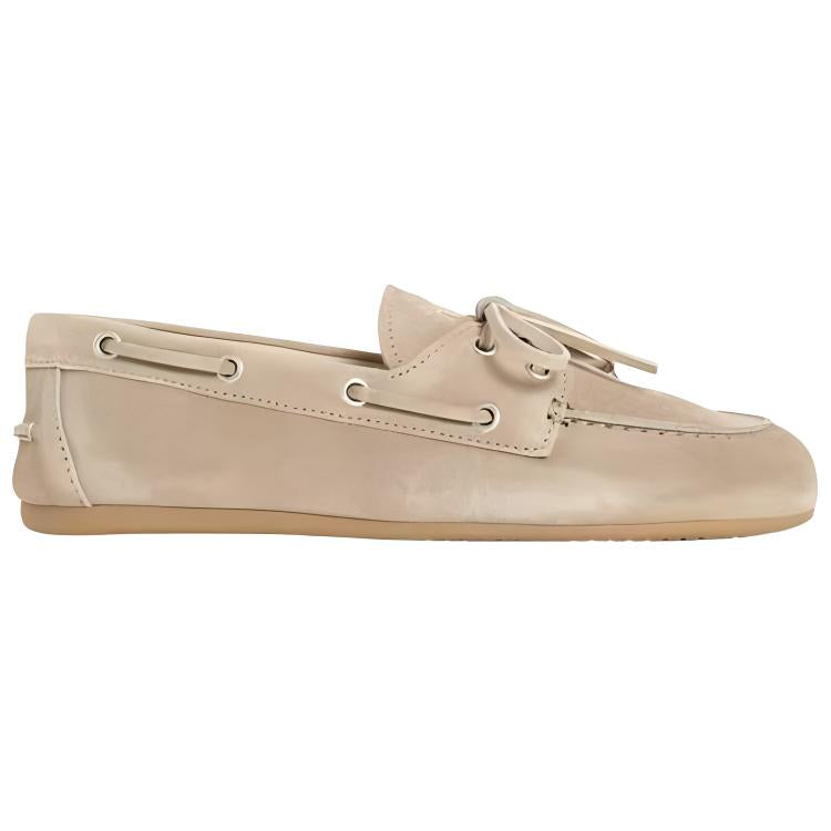 MIU MIU Boat Shoes Women's Beige