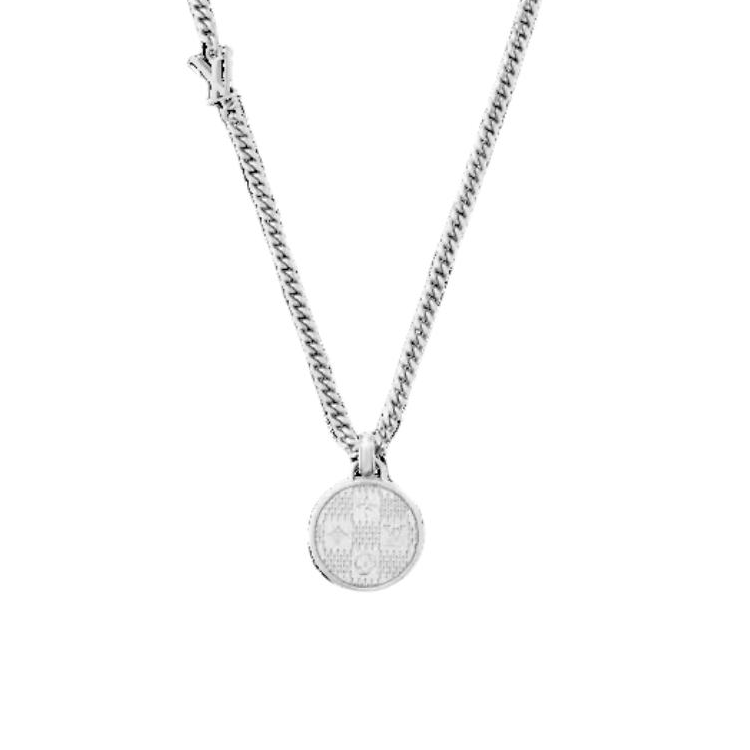 LOUIS VUITTON Damier Staples Pendant