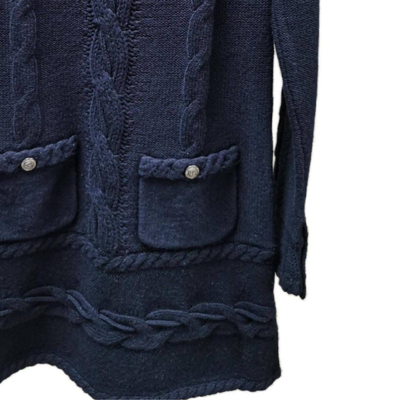 CHANEL FW18 Sweater Women's Dark Blue