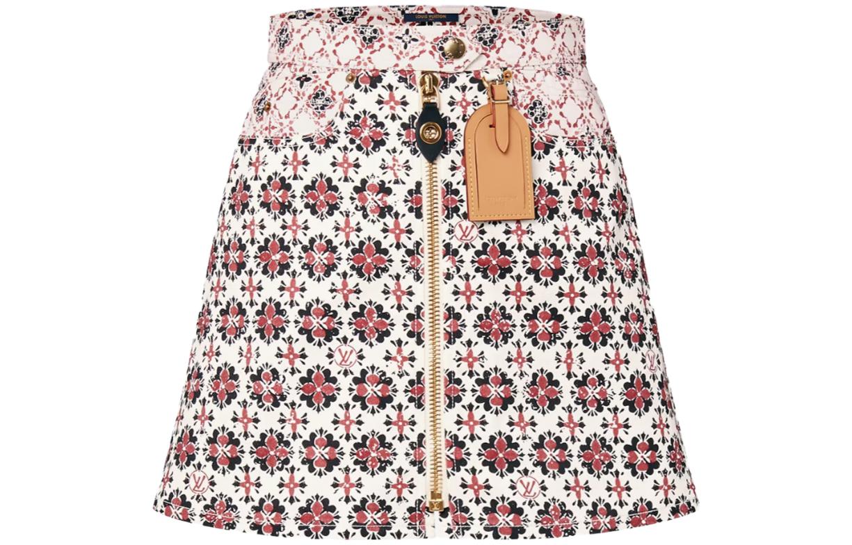 LOUIS VUITTON Casual Short Skirts Women's Multicolor
