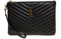 SAINT LAURENT Cassandre Matelassé A5 Pouch